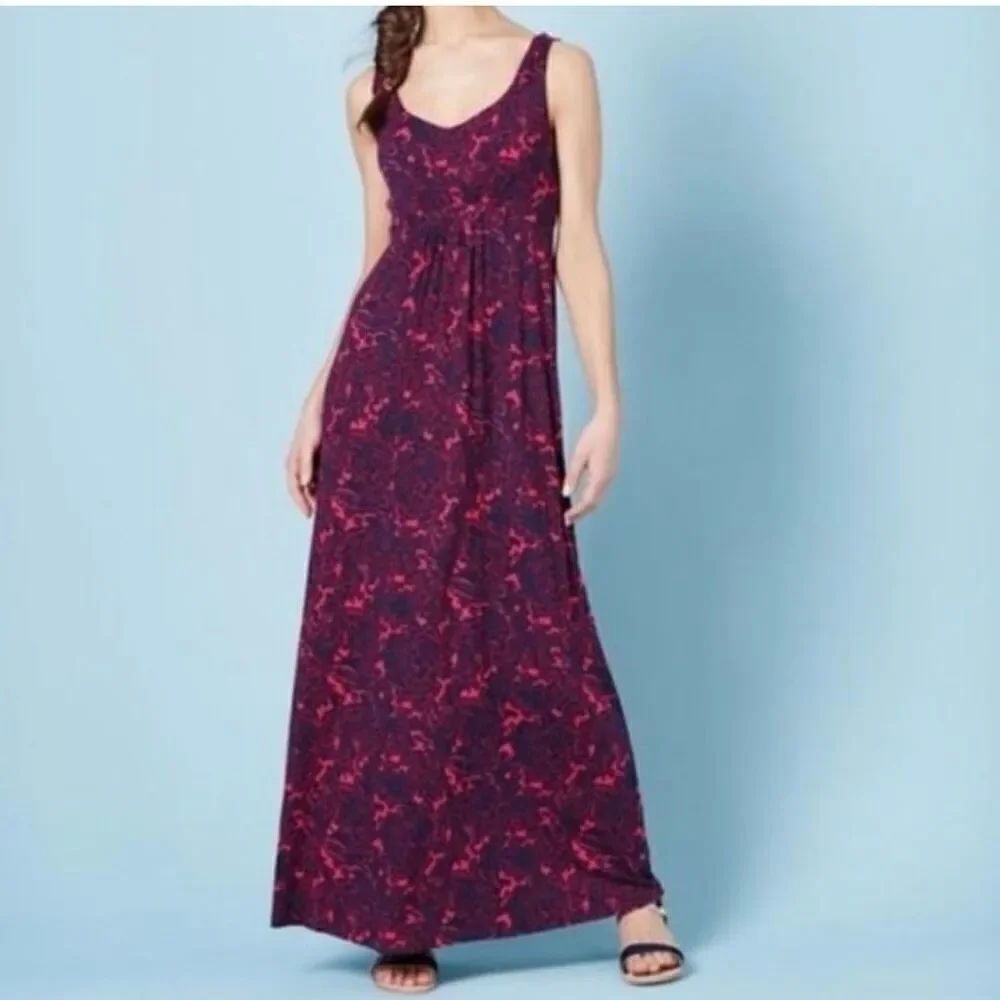 Boden V-Neck Jersey Maxi Dress size 6P